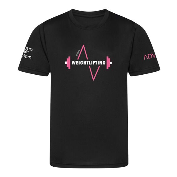 Weightlifting Cool Smooth Wicking T-Shirt Thumbnail