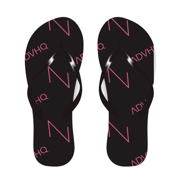 Logo Pattern Flip Flops Thumbnail